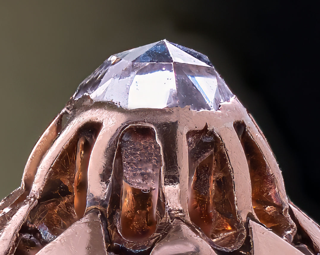 Example of a 10 year old Rose Cut Diamond