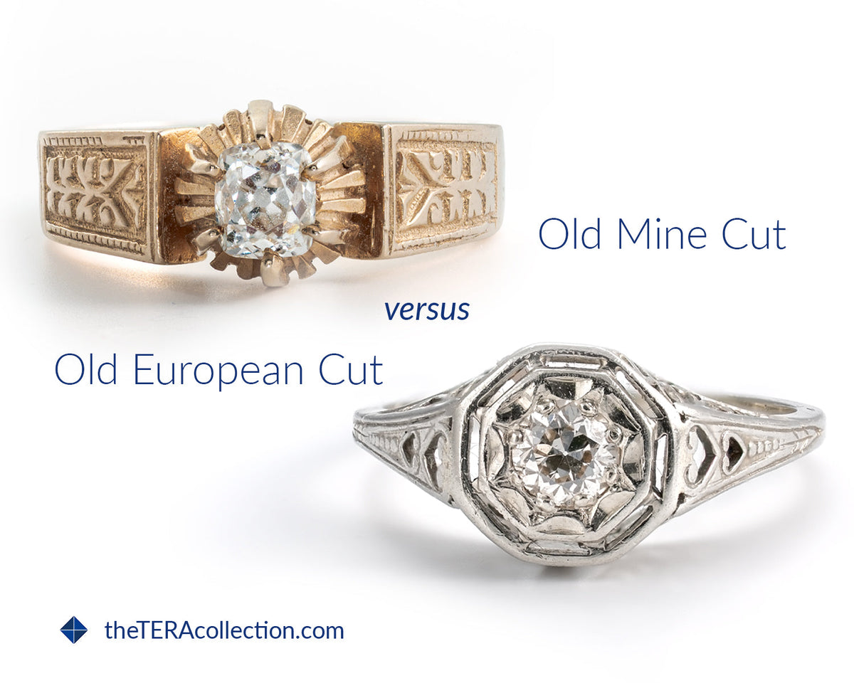 Old European Cut vs. Old Mine Cut: What's the Difference?