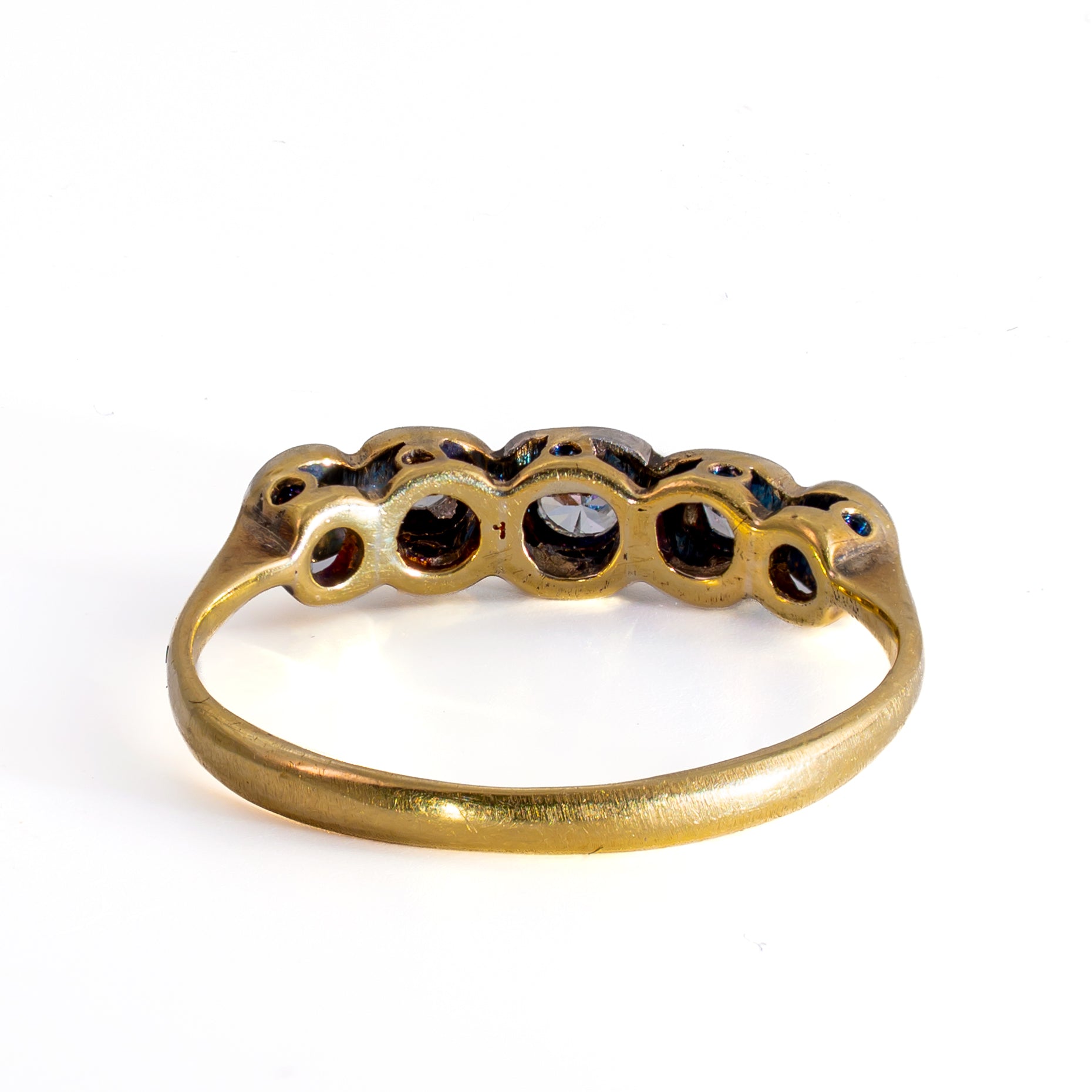Edwardian Five-Stone Diamond Ring