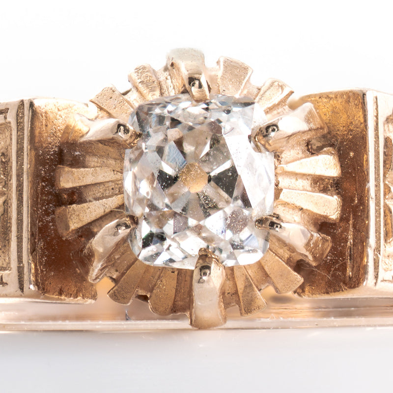 approx. .40ct old mine cut diamond