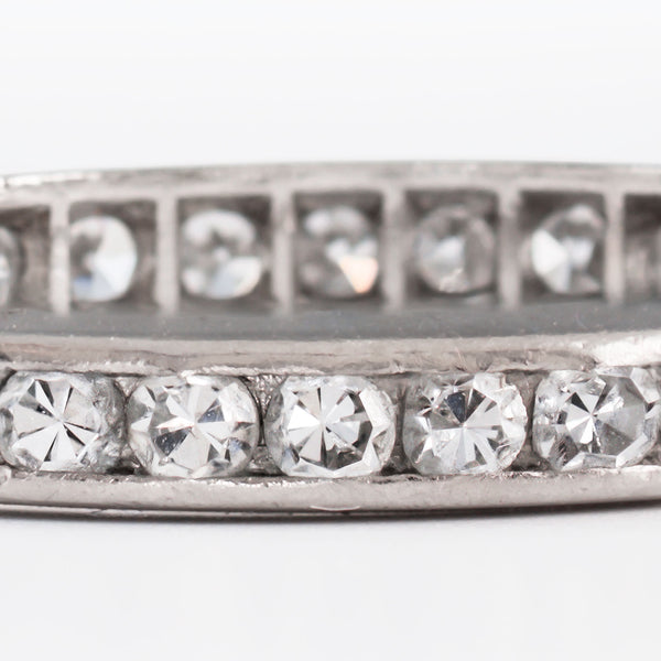 Diamonds Set in Platinum Band