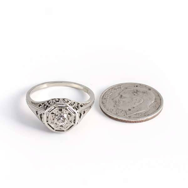 size of diamond ring