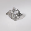 video of 1940s Retro Ring featuuring a Bypass design and 10 Diamonds.