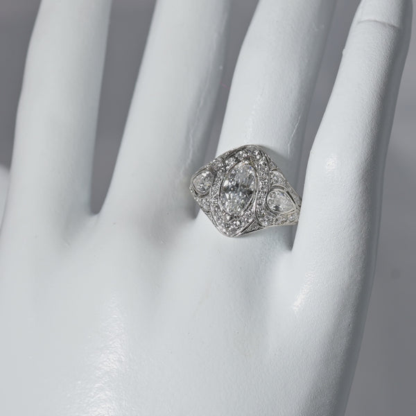 video of art deco ring
