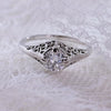video of art deco .7 diamond transitional cut