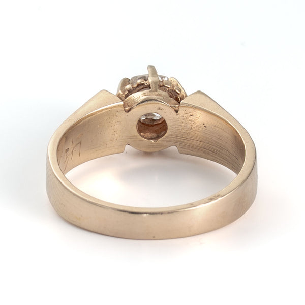 Solid 14k gold ring