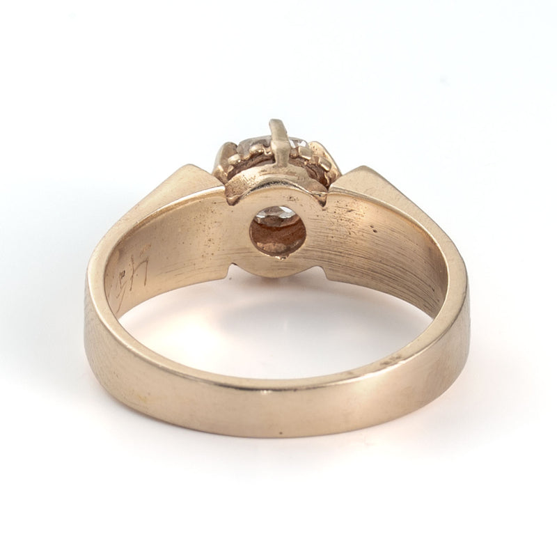 Solid 14k gold ring